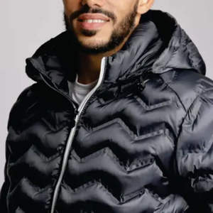 Nouvelle Tendance GULLSTAR YOGA INDUSTRY Veste matelassée en satin pour homme, hiver, Sigma Gamma Rho psi, avec bouclier brodé - Product Image 3