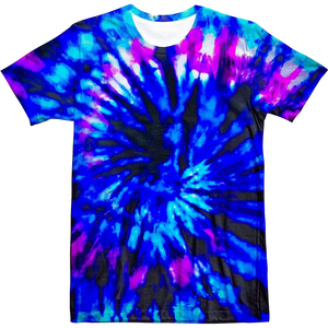 Camisetas Tie Dye al por Mayor para Hombre, Unisex, Color Arcoíris, Tela Premium Tie Dye, Camisetas Tie-Dye en Blanco para Hombre, 100% Algodón - Product Image 2