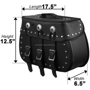 Bolsa de Equipaje para Motocicleta de Cuero Genuino Vintage de Alta Calidad, Impermeable, Transpirable, de Secado Rápido, para Todas las Estaciones, Personalizable, 25L - Product Image 2