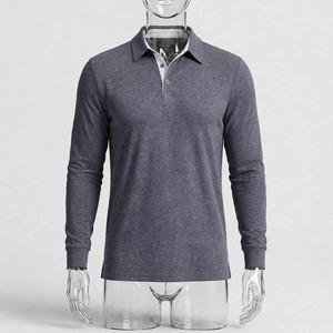 Men's <b>Black</b> Solid Knitted Short Sleeve Round Neck Casual <b>Shirt</b> Breathable Polyester Summer Wear - Product Image 4