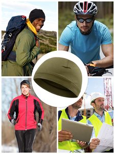 6 Gorros de Algodón con Diseño de Calavera para Hombre, Gorros para Dormir, Gorro Multifuncional para Usar Bajo el Casco, para Hombre y Mujer - Product Image 6