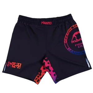 Pantalones Cortos de MMA para Hombre, Adulto y Joven, con Estampado por Transferencia de Calor, Transpirables, de Punto, para Boxeo, Grappling, Jiu Jitsu, BJJ, Nuevo Diseño - Product Image 1