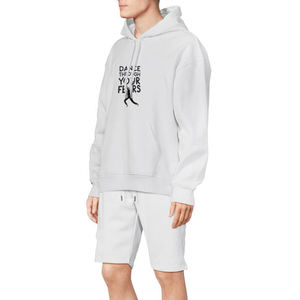 French <b>Terry</b> Men DTG Hoodie 100% Cotton 400gsm Heavyweight Streetwear Oversized Vintage Washed Pullover Wholesale <b>Bulk</b> Custom - Product Image 4