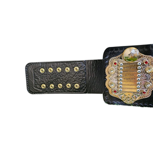 Ceintures de championnat, ceinture de championnat poids lourd, une ceinture de titre prestigieuse de la New Japan Pro-Wrestling. - Product Image 2