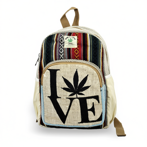 Hemp Cotton <b>Mini</b> Student <b>Backpack</b> Convenient and Eco-Friendly - Product Image 2