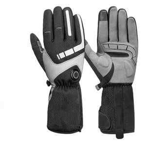 Guantes Térmicos Calefactables para Motocicleta, Invierno, Recargables por USB, Unisex, Nailon y Algodón, Deportivos - Product Image 2