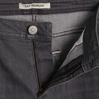 Pantalon en jean décontracté coupe droite pour homme, mélange coton/polyester extensible, durable et confortable, disponible en marque privée, idéal automne/été