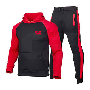 Sudadera con Capucha Unisex de Alta Calidad para Ropa Urbana, con Logotipo Bordado Personalizado, Venta al por Mayor, Conjunto Deportivo de Dos Piezas para Invierno - Product Image 1