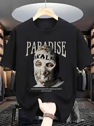 Camiseta de algodón de corte holgado con hombros caídos |   Ropa de Marca Personalizada con Impresión Digital de Alta Definición - Product Image 3