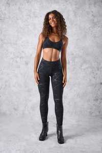 Leggings de yoga classiques pour femmes, sans couture, taille haute, pour l'entraînement, la gym, la course à pied, les sports, pantalons légers et extensibles, vêtements de sport, OEM ODM personnalisés - Product Image 5