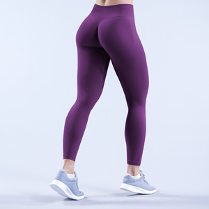 Leggings de sport personnalisés OEM ODM de haute qualité en nylon et élasthanne, extensibles dans les 4 sens, pour la performance, vente en gros - Product Image 4