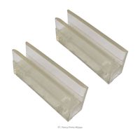 Plaquette d'insertion de patin de guidage coulissant pour ascenseur de haute qualité 120 mm x 10 mm, compatible avec les pièces de rechange d'ascenseurs Otis