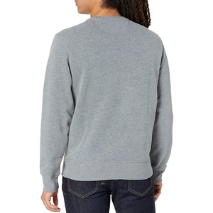 สเวตเชิ้ตมีฮู้ดสำหรับผู้ชาย, เสื้อกันหนาวผ้าฝ้ายกันหนาวทรงหลวมปักลายคอกลม - Product Image 3