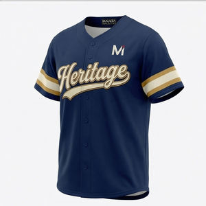 Camiseta de béisbol personalizada para equipos, ropa deportiva transpirable, calidad profesional, sublimación, EE. UU., Europa, MALUZA INDUSTRIES - Product Image 5