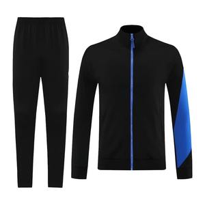 Survêtements slim fit avec logo personnalisé, pour sports d'hiver, football, soccer, ensemble de survêtement pour homme, survêtement en nylon personnalisé - Product Image 6