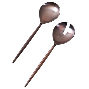 Hospitality Metal Salad <b>Server</b> Set Premium <b>Buffet</b> Service Accessories for Guest Dining - Product Image 4