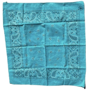 Foulard carré en coton de haute qualité, imprimé numériquement, pour femme, été, doux, avec un design magnifiquement imprimé numériquement - Product Image 1
