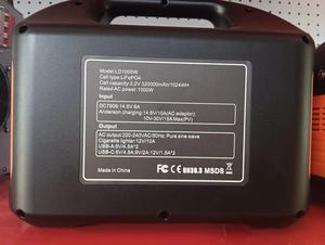 Stockage d'énergie à onde sinusoïdale pure 500W Chargement mobile extérieur écologique 2000W 500W 600W 1000W 3000W Centrale électrique solaire portable - Product Image 5