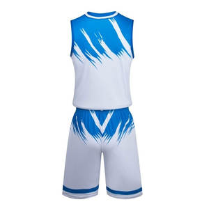 Uniforme de Baloncesto Deportivo Ligero de Último Diseño en Diferentes Colores para Entrenamiento de Equipo, en Tela Suave de Poliéster - Product Image 3