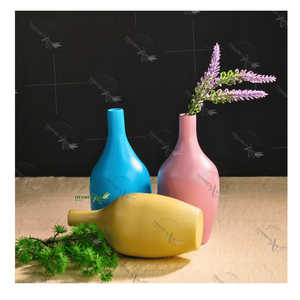 Jarrón de Bambú Ecológico Hecho a Mano, Diseño Moderno en Espiral, Pieza Decorativa Duradera para el Hogar y la Cocina, Thanh Nam Arts, Personalizado - Product Image 1