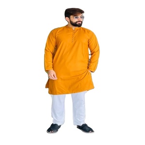 ผ้าขนแกะ shalwar kameez สำหรับผู้ชายดีไซน์ตามสั่งขนาดบวกและคุณสมบัติป้องกันไฟฟ้าสถิตย์ - Product Image 1