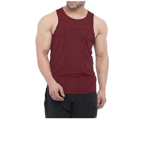 เสื้อกล้ามผู้ชายสำหรับผู้ใหญ่เสื้อลำลองถักผ้าฝ้าย100% ระบายอากาศ - Product Image 1