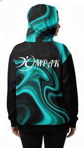 Sweat à capuche unisexe oversize moderne pour l'hiver avec imprimé brodé pour les collections streetwear décontractées - Product Image 3