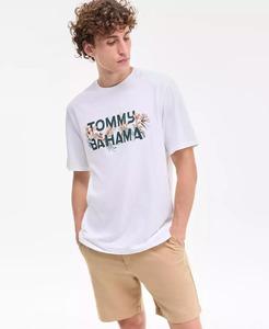 เสื้อยืดกราฟิกลายนกแก้วของผู้ชาย | Tommy Bahama - Product Image 1