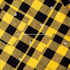 Chemises décontractées en flanelle à carreaux pour hommes 2026, manches longues, logo et design personnalisés, vente en gros, confortables, prix raisonnable, service OEM - Product Image 2