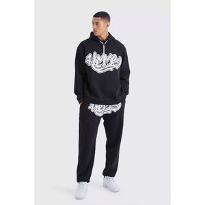 Hot Seller Super Quality Amazing Heavyweight Sublimated Solid Tracksuits Customized Logo Design Casual Streetwear <b>Running</b> - Product Image 4