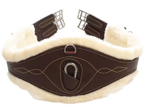 Cincha Profesional de Cuero para Caballo con Diseño de Alivio de Presión de Divine International - Product Image 1