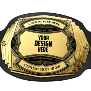 Ceinture de championnat personnalisable de qualité supérieure avec texte et design sur mesure – Récompense sportive - Product Image 2