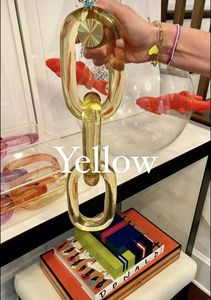 RESIN CHAIN <b>Large</b> Size Colorful Resin Chain Links for Wall Hanging Decoration DIY Room Divider and Curtain Accessories - Product Image 6