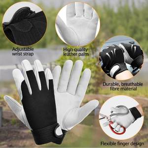 All Weather Protection Safety Gloves Secure Wrist Closure Safety Gloves Anti Vibration Work Safety Gloves - Product Image 2