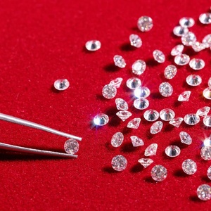 Diamants de laboratoire taille ronde, petits diamants CVD HPHT, pureté VS VVS, couleur DEF, vente en gros - Product Image 1