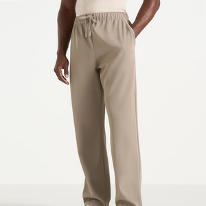 Veste de survêtement décontractée populaire pour homme, entièrement zippée, col montant, couleur unie, poches latérales, en coton respirant, pour l'automne - Product Image 3