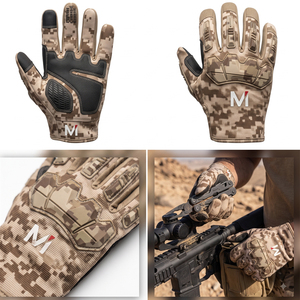 High Quality Cow Split Leather Mechanics <b>Gloves</b> Full Finger General Purpose Safety Anti Heat Fire Resistant Touchscreen - Product Image 3