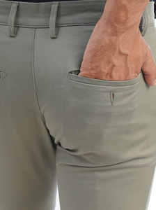 กางเกงขายาวผู้ชายทรงเข้ารูป พิมพ์โลโก้ได้ ผลิตจากผ้าโพลีเอสเตอร์/เรยอนคุณภาพสูง เหมาะสำหรับใส่ทำงานหรือในโอกาสทางการ ปิดด้วยซิป - Product Image 5