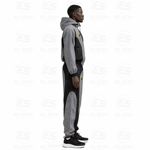 New Arrival Streetwear Lightweight Windbreaker <b>Tracksuits</b> For Men <b>Waterproof</b> Nylon Windbreaker Hooded <b>Tracksuits</b> Set - Product Image 3