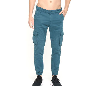 Pantalon cargo décontracté pour homme, prix d'usine, design personnalisé, délavé, ajustable, pour la vente en gros - Product Image 1