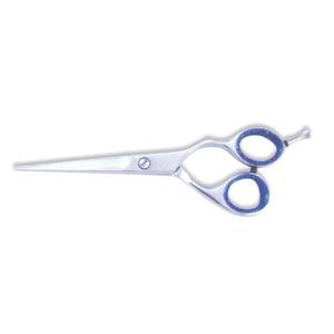 Ciseaux de coiffure professionnels, lame en acier inoxydable, pointe acérée, manche long, pour droitiers, poignée en plastique, ciseaux à cheveux - Product Image 3