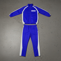 Ensemble de jogging personnalisé pour homme, ensemble 2 pièces, veste coupe-vent en polyester, pantalon streetwear à capuche, ensembles de survêtement en nylon pour hommes