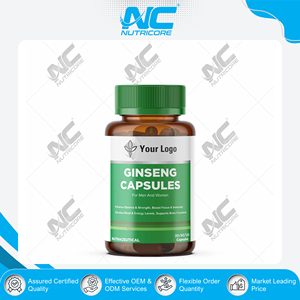 Compléments de santé à base de plantes de haute qualité, antioxydants, capsules de ginseng, marque privée, 60/120 capsules, acheteurs en gros - Product Image 3