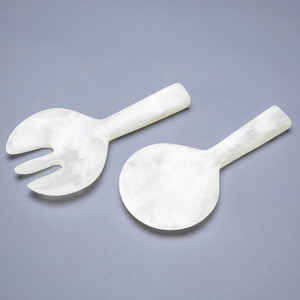 Ensemble de cuillères et fourchettes décoratives en résine pour la maison et les fêtes – Couverts de luxe durables et écologiques - Product Image 2