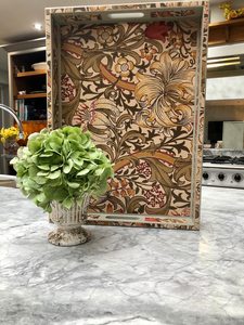 Handmade Wabi-Sabi Enamel Customized Unique Pattern <b>Large</b> Snack Serving <b>Trays</b> With Universal Overseas INDIA at Targeted Price - Product Image 2