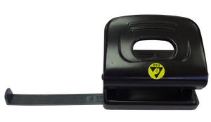 Perforadora ESD de Acero Inoxidable, 2 Agujeros, Negra, 10.5x7cm, para Cuarto Limpio - Product Image 3