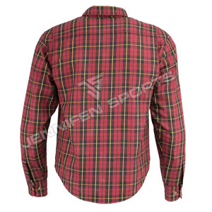Camisa de Franela para Motociclistas con Forro de Kevlar, Certificación CE, Protecciones en Espalda, Codos y Hombros - Product Image 2