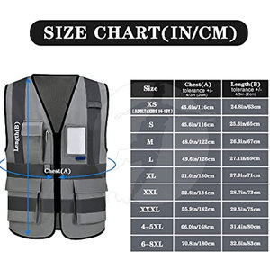 Sleeveless Unique Design Safety <b>Vest</b> Wholesale Solid Color Safety <b>Vest</b> Light <b>Weight</b> Safety <b>Vest</b> - Product Image 5