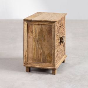 Mesita de noche Vandana Nova Arista con cajones en madera de mango Wiluna - Product Image 4