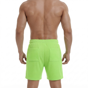 Trendiness <b>Athletic</b> Workout Shorts Ribbed Gym Sportswear Casual Running Shorts Pockets Wholesale 100% Cotton Oxford Fabric Men's - Product Image 2